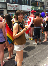 Tatiana Kachira at Pride Toronto 2012