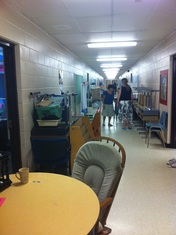 last day of school hallway