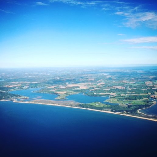 Arial view of PEI Picture